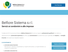 Tablet Screenshot of belfioresistema.com